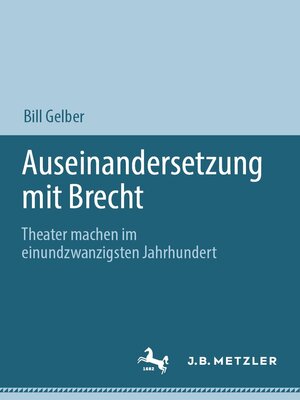 cover image of Auseinandersetzung mit Brecht